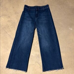 Oat New York Wide-Leg Blue Jeans size 27